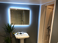 Bathroom electrical installations by Craig Garner Electrical Ltd. Surrey