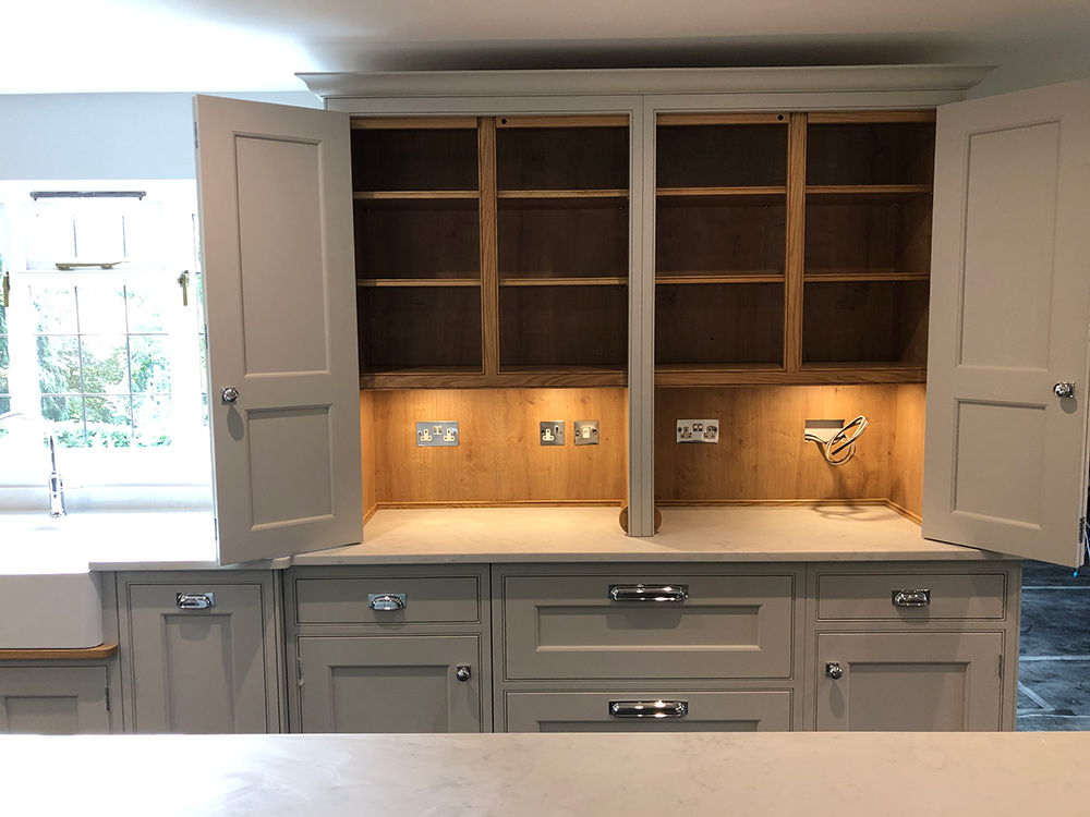 Specialist cabinet lighting by Craig Garner Electrical Ltd. Surrey