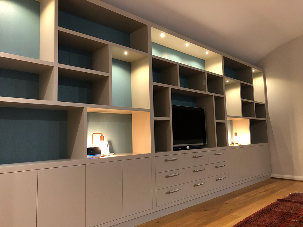 Specialist cabinet lighting by Craig Garner Electrical Ltd. Surrey