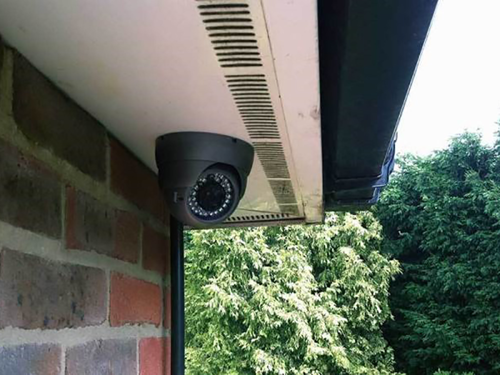 CCTV and security camera installation by Craig Garner Electrical Ltd. Surrey