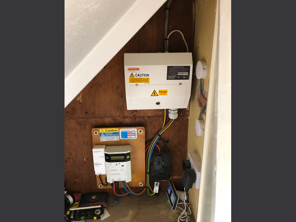 Electrical rewiring by Craig Garner Electrical Ltd. Surrey