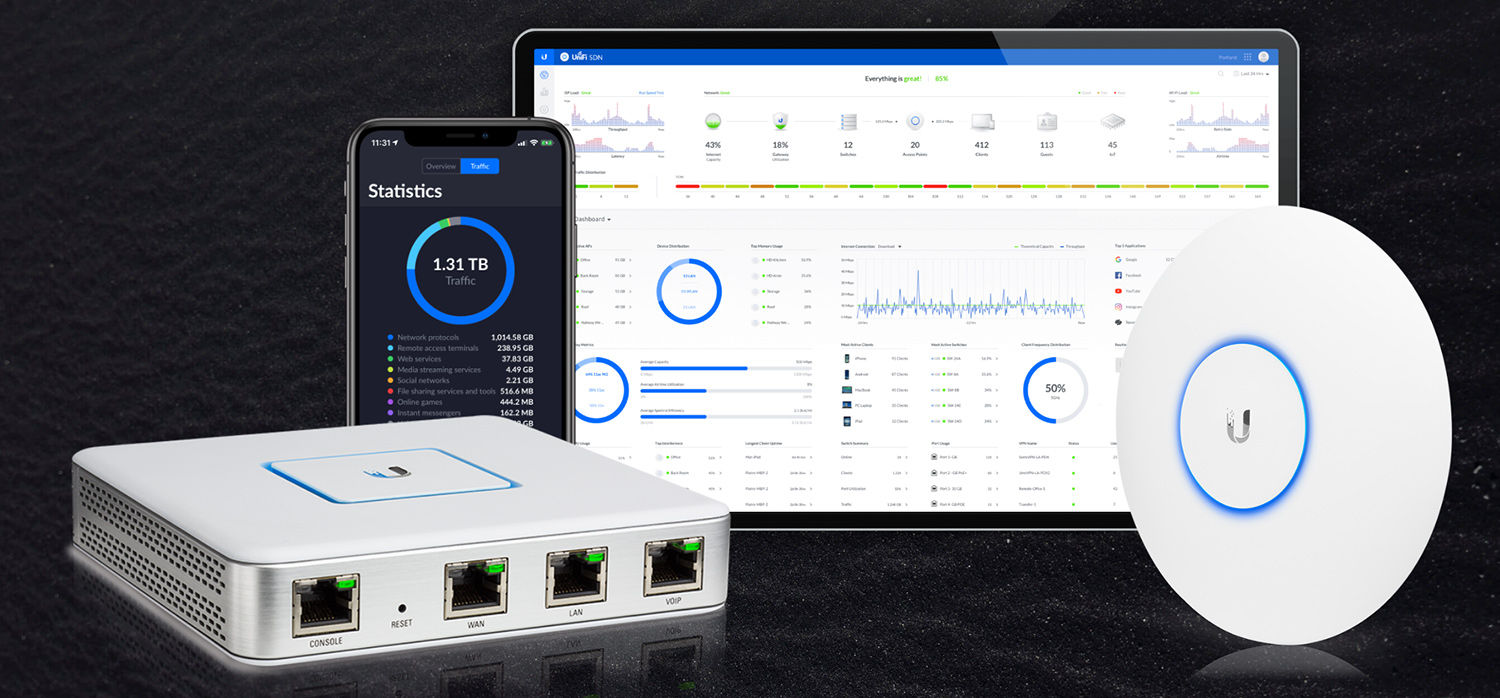 Data network installation by Craig Garner Electrical Ltd. Surrey