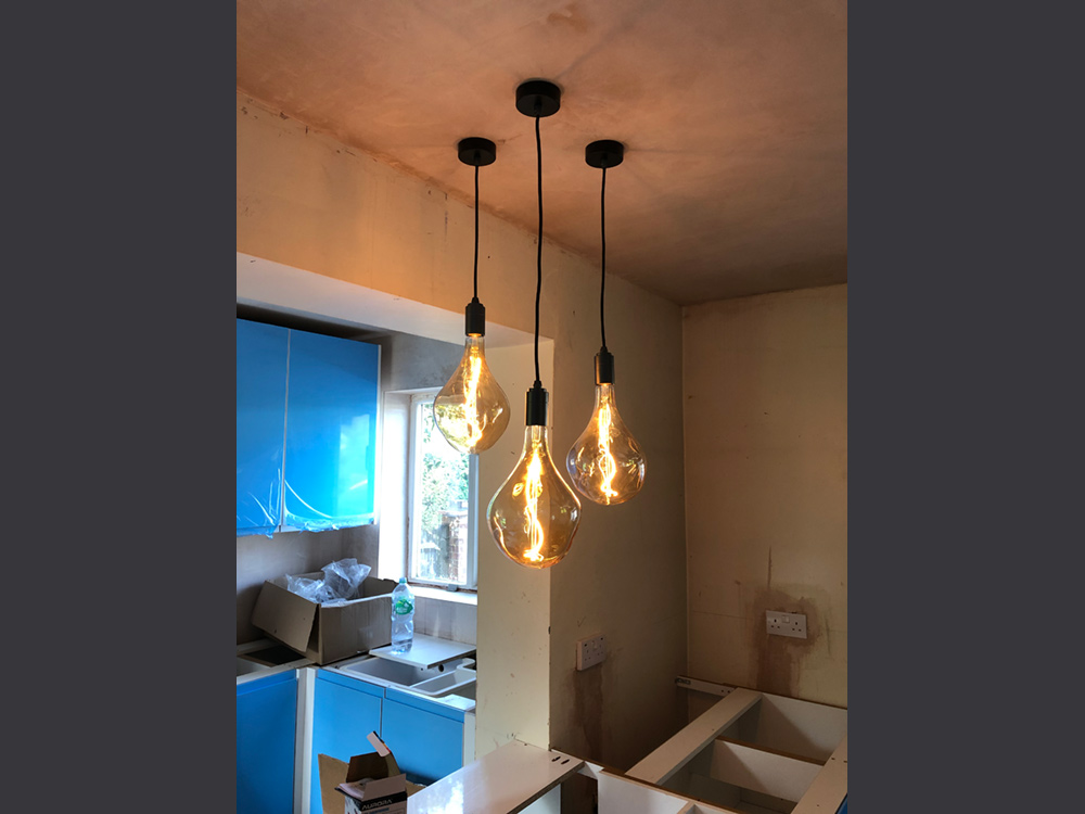 Extra light fittings by Craig Garner Electrical Ltd. Surrey