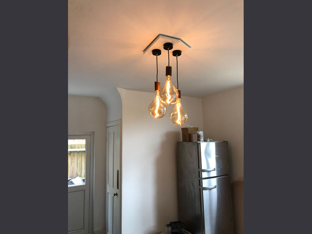 Extra light fittings by Craig Garner Electrical Ltd. Surrey