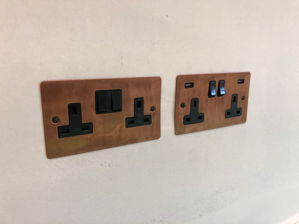 Extra socket outlets by Craig Garner Electrical Ltd. Surrey