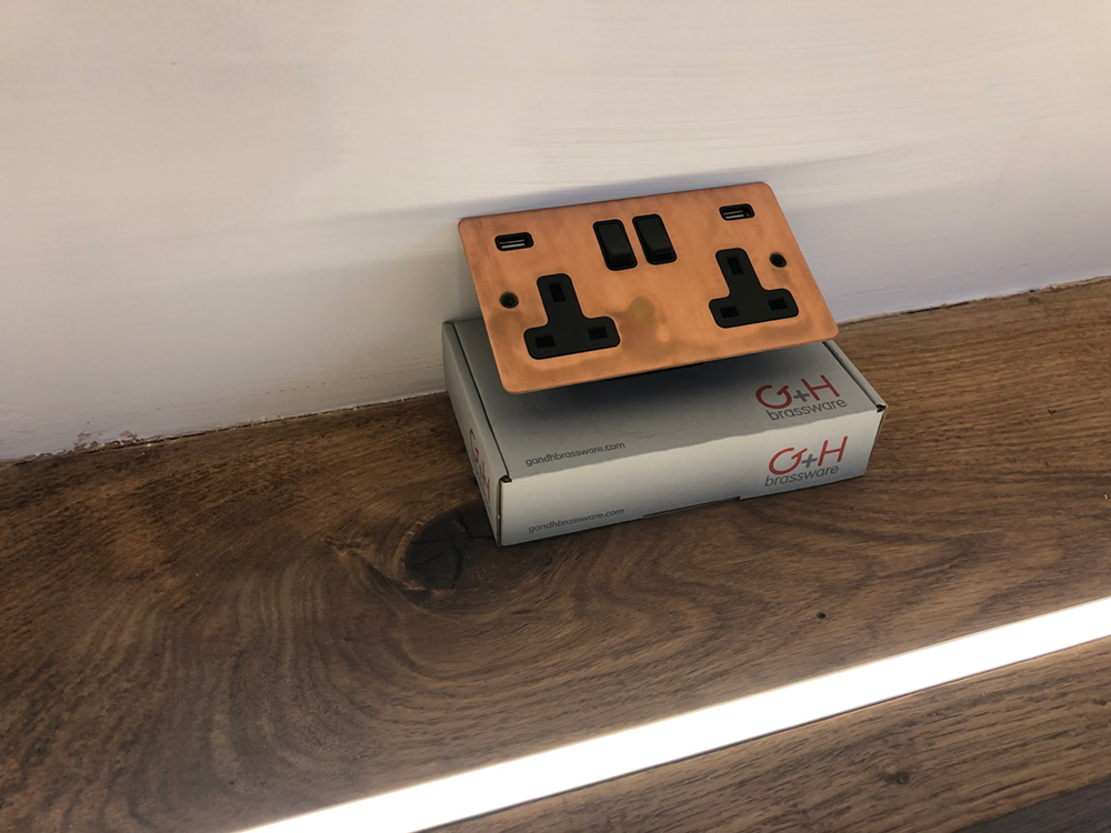 Extra socket outlets by Craig Garner Electrical Ltd. Surrey