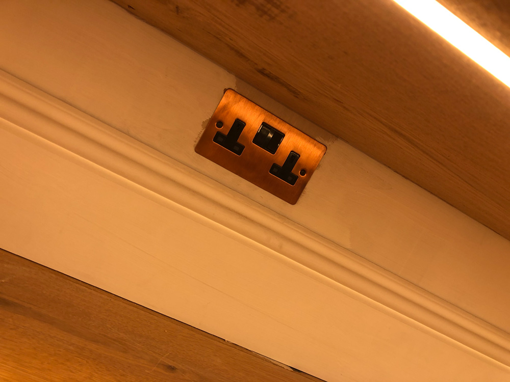 Extra socket outlets by Craig Garner Electrical Ltd. Surrey