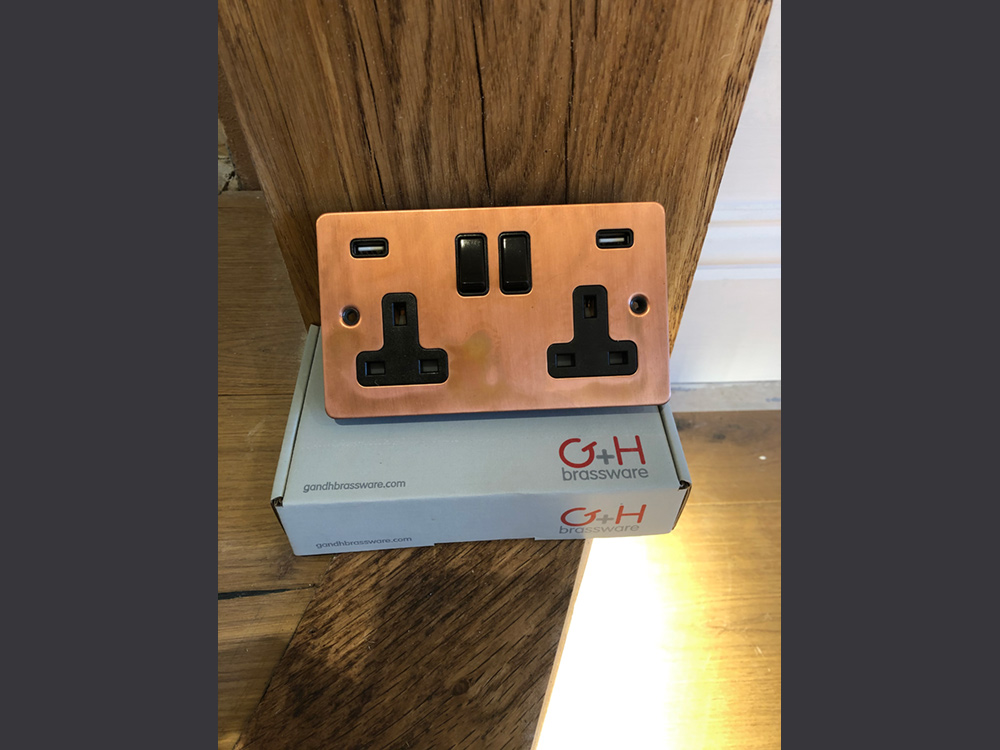 Extra socket outlets by Craig Garner Electrical Ltd. Surrey