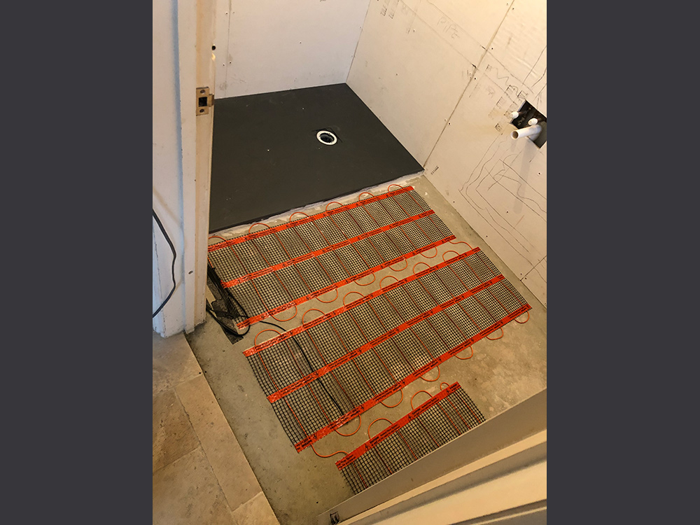 Electric underfloor heating by Craig Garner Electrical Ltd. Surrey