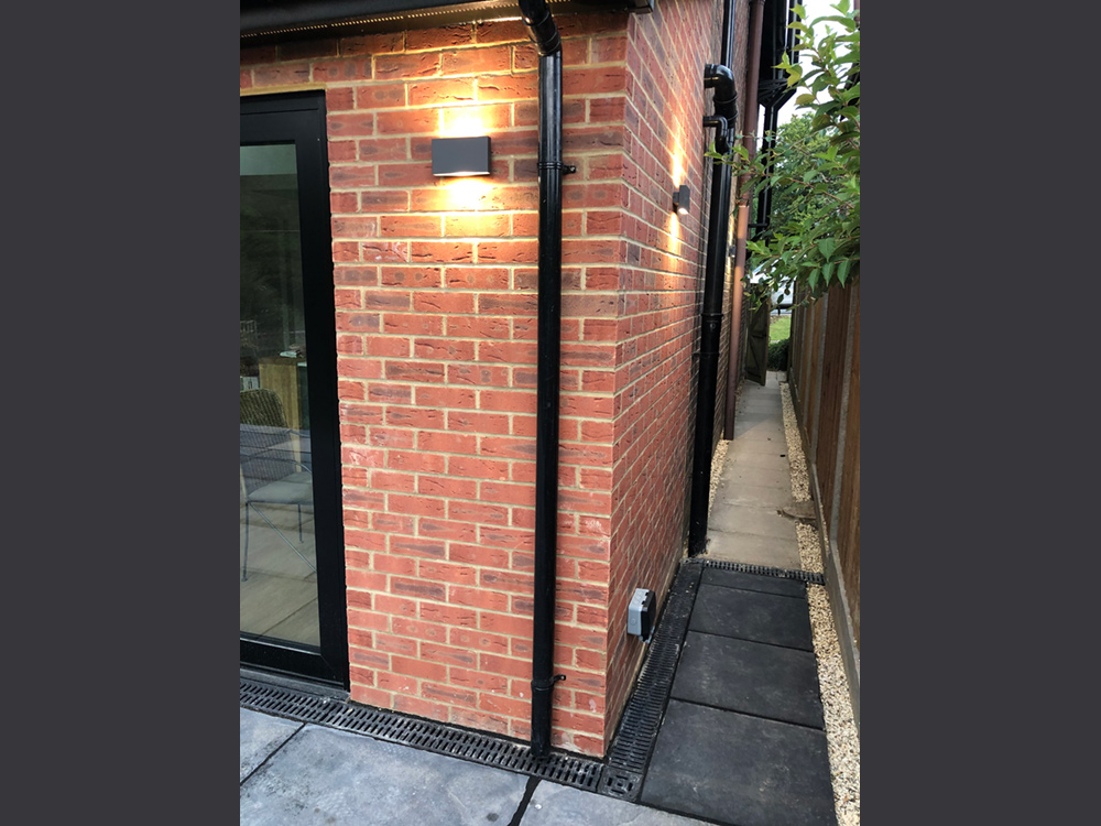 Garden and exterior lighting by Craig Garner Electrical Ltd. Surrey