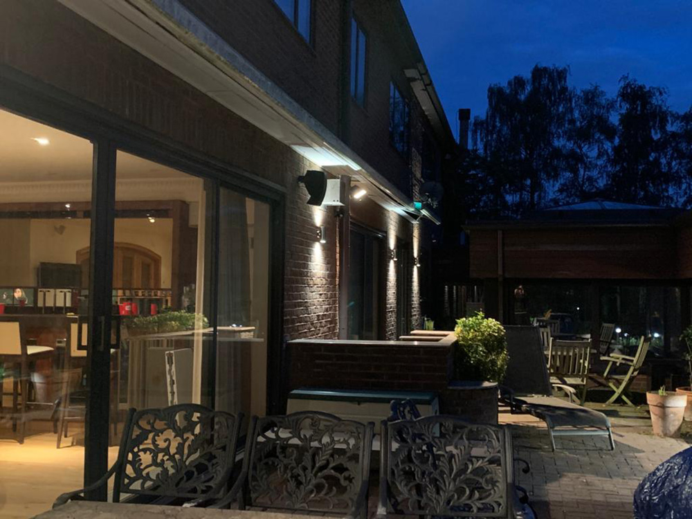 Garden and exterior lighting by Craig Garner Electrical Ltd. Surrey