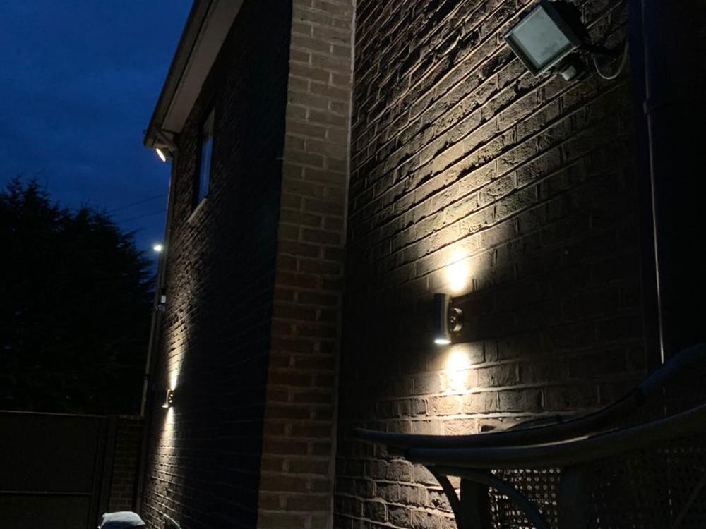 Garden and exterior lighting by Craig Garner Electrical Ltd. Surrey