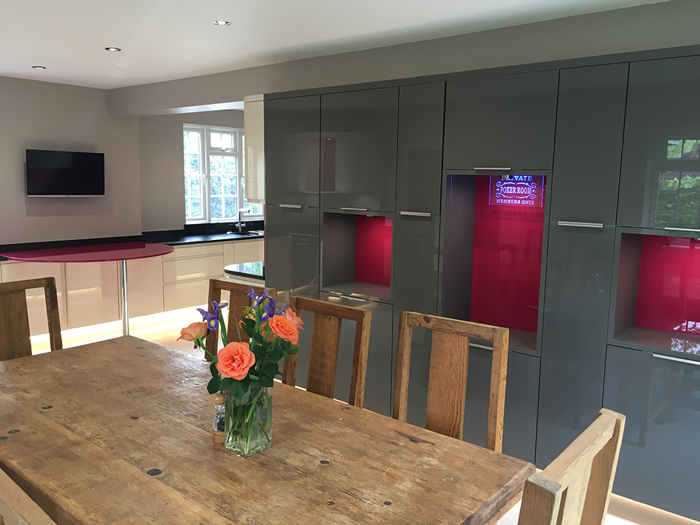 Kitchen electrical installation by Craig Garner Electrical Ltd. Surrey