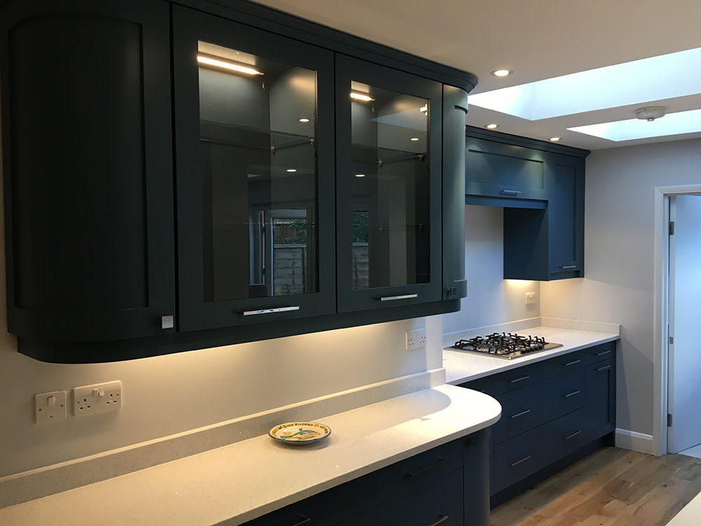 Kitchen electrical installation by Craig Garner Electrical Ltd. Surrey