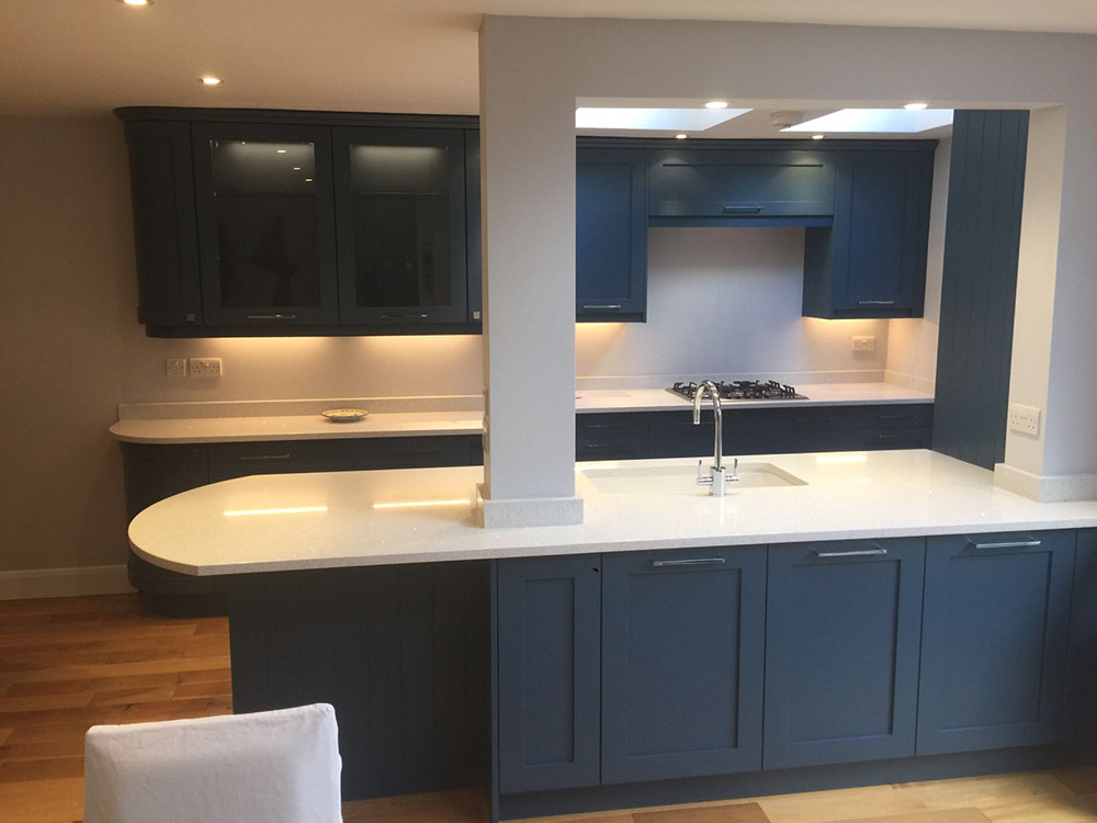 Kitchen electrical installation by Craig Garner Electrical Ltd. Surrey