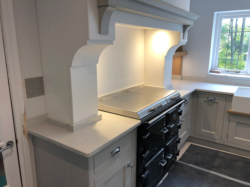 Kitchen electrical installation by Craig Garner Electrical Ltd. Surrey