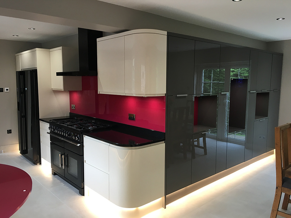 Kitchen electrical installation by Craig Garner Electrical Ltd. Surrey