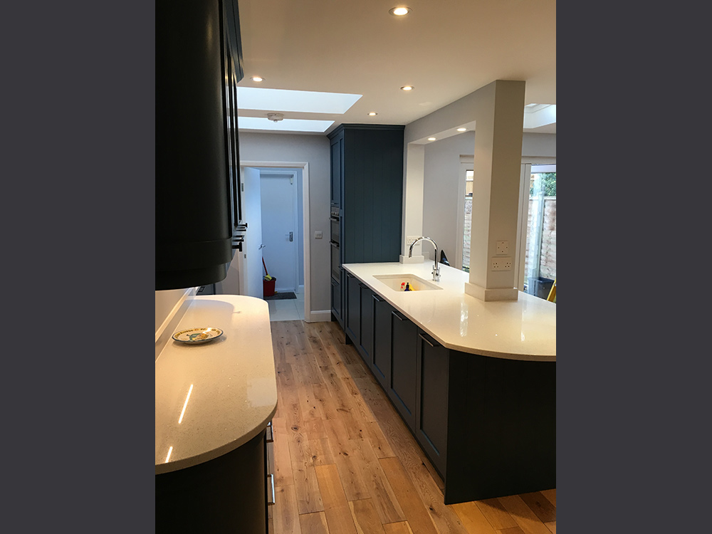 Kitchen electrical installation by Craig Garner Electrical Ltd. Surrey