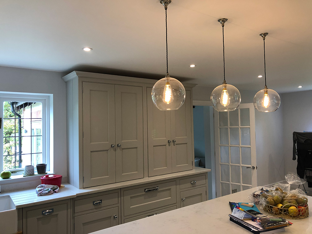 Specialist lighting installation by Craig Garner Electrical Ltd. Surrey