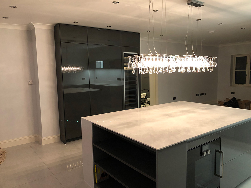 Specialist lighting installation by Craig Garner Electrical Ltd. Surrey