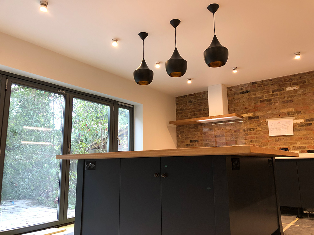 Specialist lighting installation by Craig Garner Electrical Ltd. Surrey