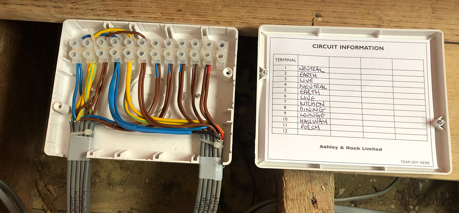 Electrical rewiring by Craig Garner Electrical Ltd. Surrey