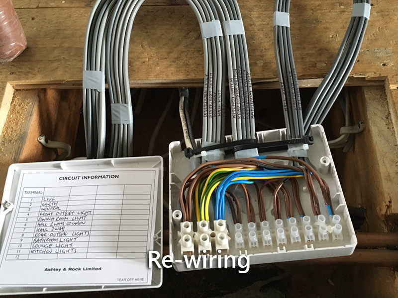 Domestic electrical work by Craig Garner Electrical Ltd. Farnham, Surrey