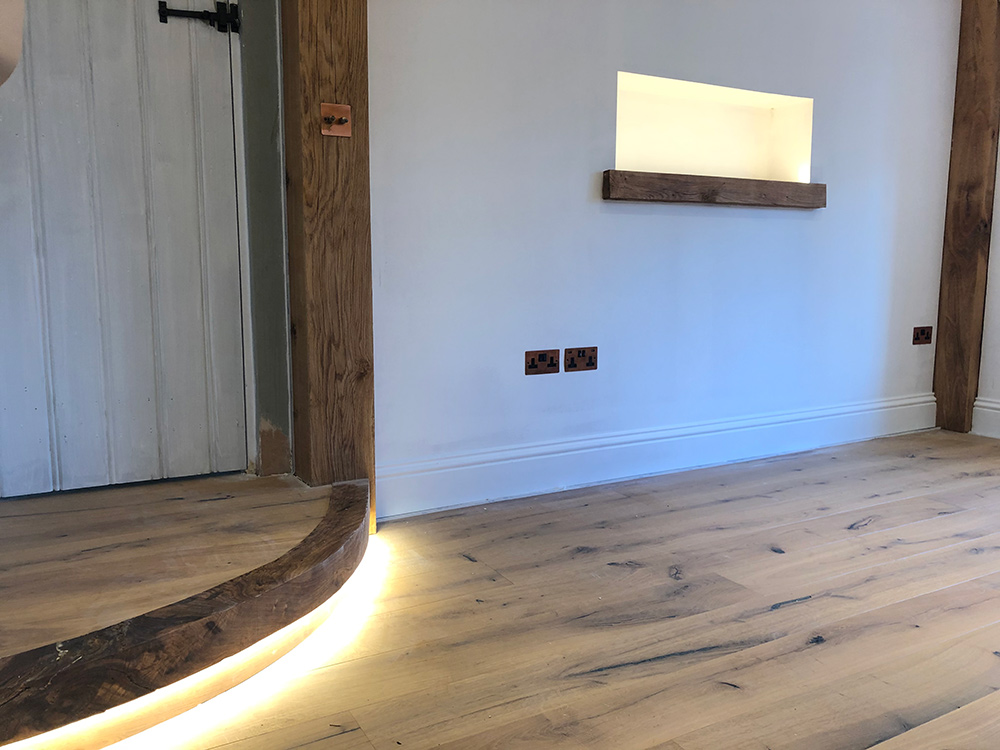 Specialist lighting installation by Craig Garner Electrical Ltd. Surrey