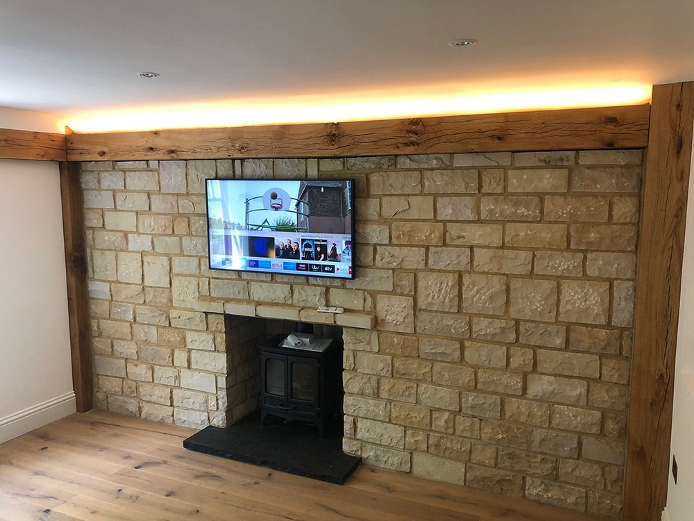 Television and Audio-visual installation by Craig Garner Electrical Ltd. Surrey