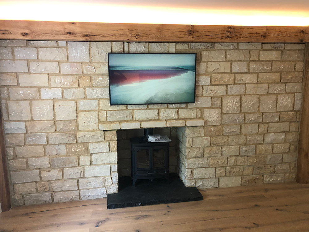 Television and Audio-visual installation by Craig Garner Electrical Ltd. Surrey