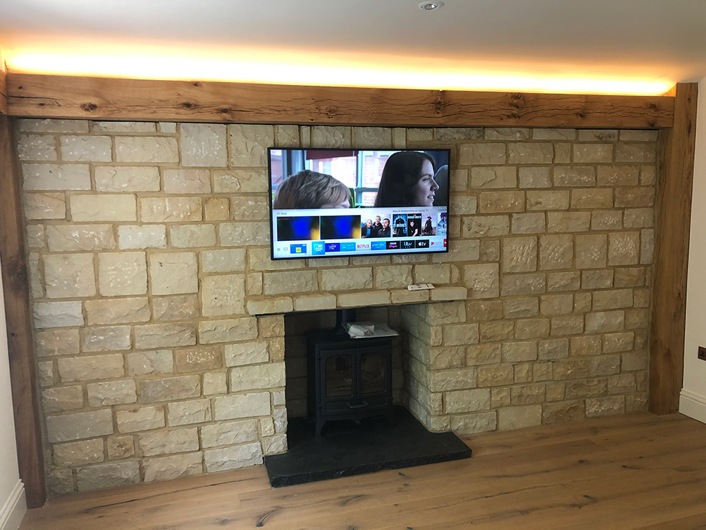 Television and Audio-visual installation by Craig Garner Electrical Ltd. Surrey