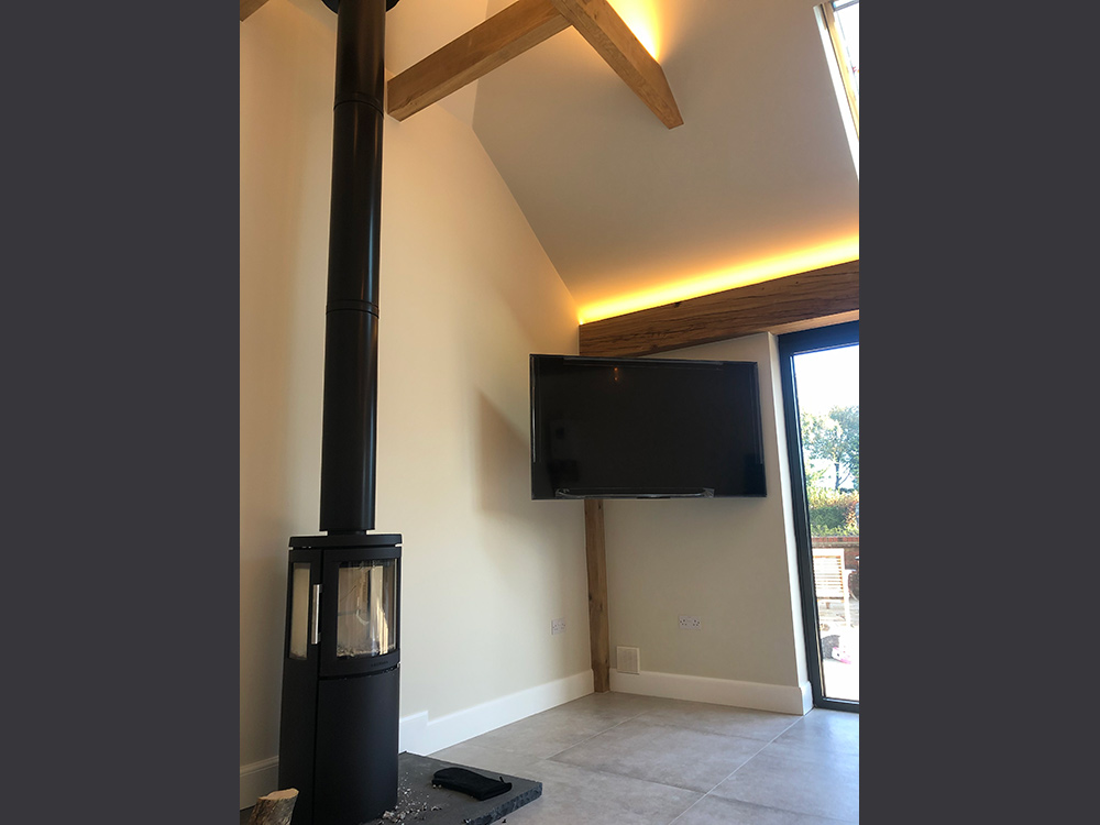 Television and Audio-visual installation by Craig Garner Electrical Ltd. Surrey